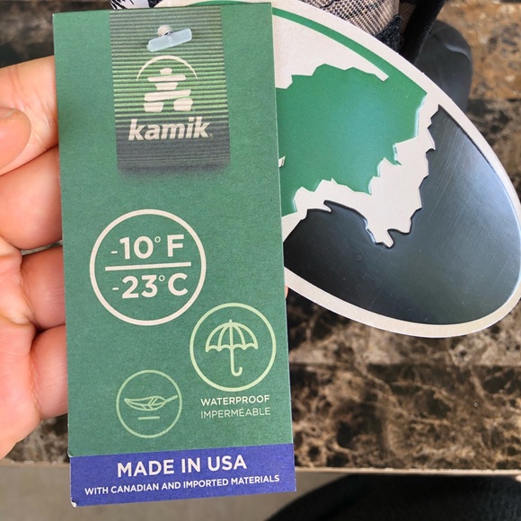 NEW  Kamik Toddler Boys Snowbug Outdoor camo boots - Picture 12 of 13